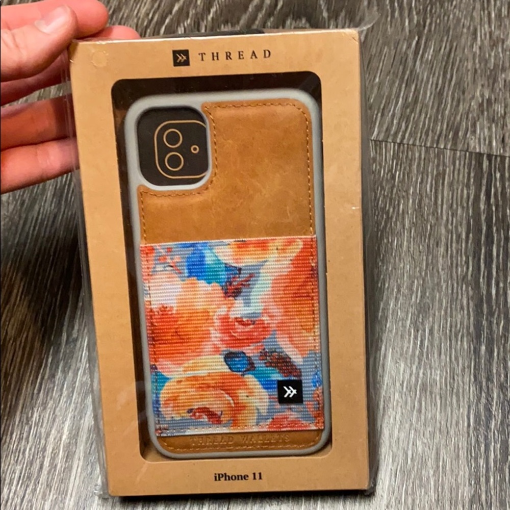 Thread phone case